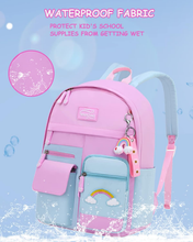 Cargar imagen en el visor de la galería, Morral Bolsillos Arco Iris  38cm - 77085
