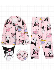 Pijama Kuromi con botones Manga Larga - 116361