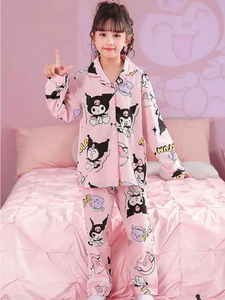Pijama Kuromi con botones Manga Larga - 116361