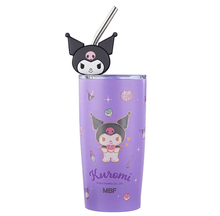 Cargar imagen en el visor de la galería, Vaso Kitty Acrilico con tapa y Pitillo 600ml - 117056
