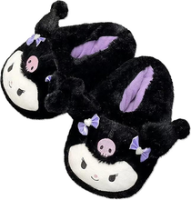 Cargar imagen en el visor de la galería, Pantuflas Kuromi - 116897
