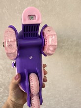 Cargar imagen en el visor de la galería, Patines en Linea para niñas talla 31/34 Ajustable Morados - 116766

