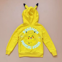Cargar imagen en el visor de la galería, Sueter con Capucha Pikachu - 117164
