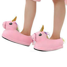Cargar imagen en el visor de la galería, Pantuflas Unicornio Juvenil - 116900
