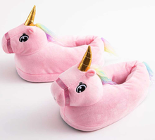 Cargar imagen en el visor de la galería, Pantuflas Unicornio Juvenil - 116900
