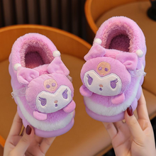 Cargar imagen en el visor de la galería, Pantuflas Kuromi - 116367

