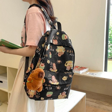 Cargar imagen en el visor de la galería, Morra Capibara Negro con Peluche  44cm - 116702
