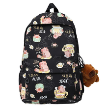 Cargar imagen en el visor de la galería, Morra Capibara Negro con Peluche  44cm - 116702
