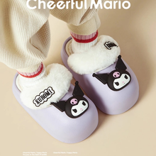 Cargar imagen en el visor de la galería, Pantuflas tipo Crocs Kuromi con Tela - 116904
