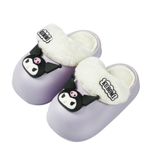 Cargar imagen en el visor de la galería, Pantuflas tipo Crocs Kuromi con Tela - 116904
