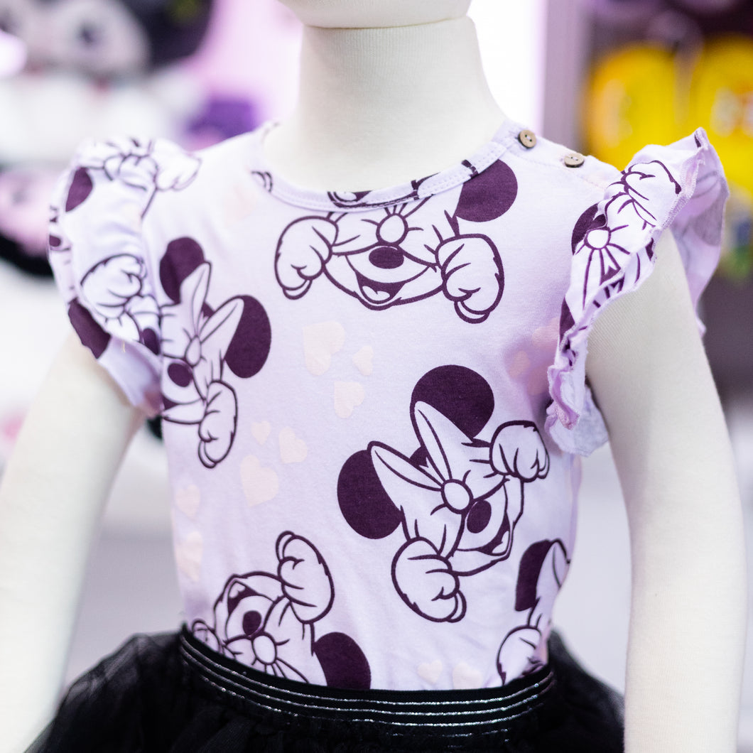 Franela Minnie Morada bebe - 115409