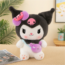 Cargar imagen en el visor de la galería, Peluche Kuromi 50cm - 115393
