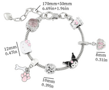 Cargar imagen en el visor de la galería, Pulsera Kuromi - 115357
