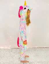 Cargar imagen en el visor de la galería, Pijama Enteriza Estrellas niña - 115261
