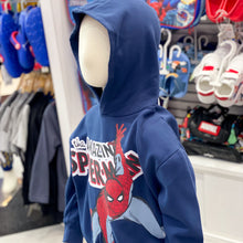 Cargar imagen en el visor de la galería, Sueter Spiderman con Capucha Azul - 114953
