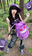 Cargar imagen en el visor de la galería, Morral Peluche Gengar 42cm -115013
