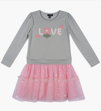 Cargar imagen en el visor de la galería, Vestido Manga Larga tipo Sueter Love - 116574
