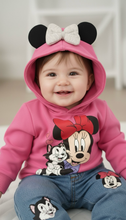 Cargar imagen en el visor de la galería, Conjunto Minnie Sueter capucha con Leggins - 116949
