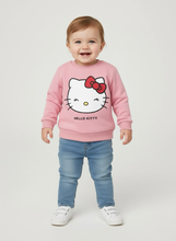 Cargar imagen en el visor de la galería, Conjunto Kitty de Sueter y Leggins de Jeans - 116949
