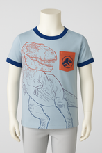 Cargar imagen en el visor de la galería, Franela Jurassic Park Azul - 116586
