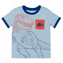 Cargar imagen en el visor de la galería, Franela Jurassic Park Azul - 116586
