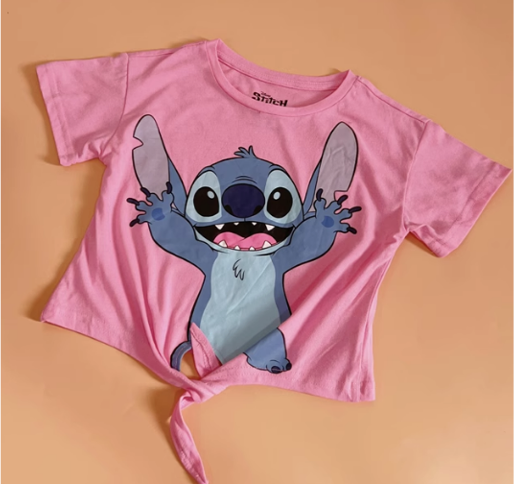 Franela Stitch Fucsia - 116588