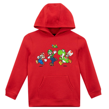 Cargar imagen en el visor de la galería, Sueter Mario con Capucha - 117433
