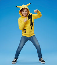 Cargar imagen en el visor de la galería, Suéter con Capucha y Cierre Pikachu - 116963
