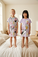 Cargar imagen en el visor de la galería, Vestido Minnie y Daisy de algodón - 117495

