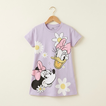 Cargar imagen en el visor de la galería, Vestido Minnie y Daisy de algodón - 117495
