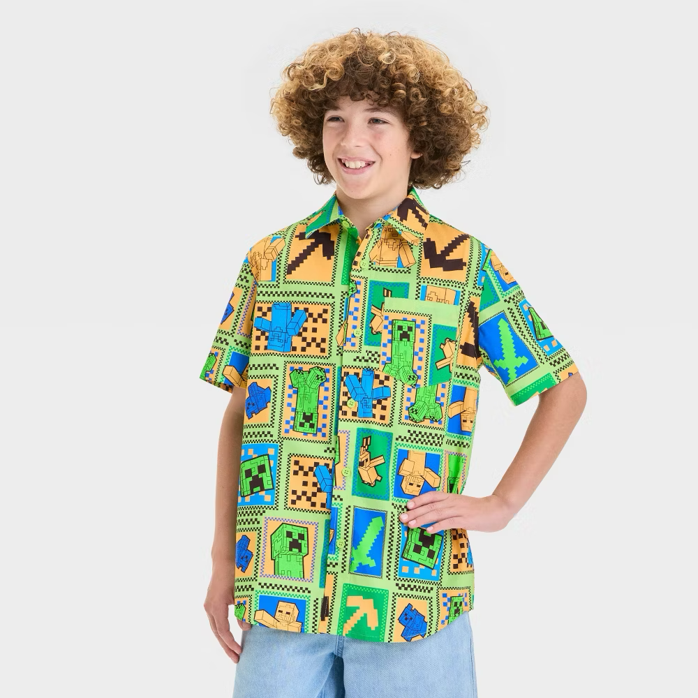Camisa Minecraft - 116857