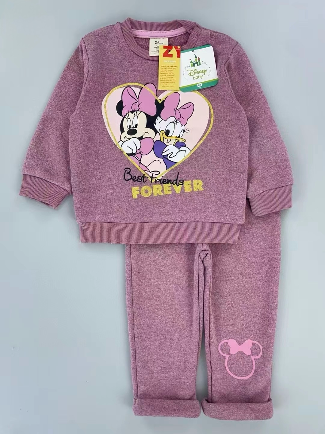 Conjunto Minnie  Bebe Sueter y Jogger - 116580