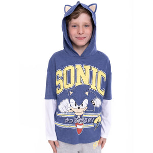 Conjunto Sonic Sueter Capucha y Jogger - 115127