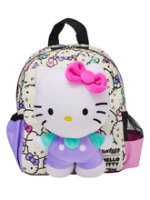 Cargar imagen en el visor de la galería, Morral Kitty Smiggle 28cm con peluche - 116392
