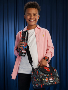 Lonchera Spiderman Smiggle con correa  -116603