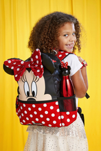 Cargar imagen en el visor de la galería, Morral Minnie Smiggle con capucha 36cm Negro - 77050
