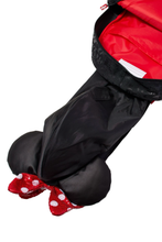 Cargar imagen en el visor de la galería, Morral Minnie Smiggle con capucha 36cm Negro - 77050
