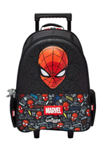 Cargar imagen en el visor de la galería, Morral con Ruedas Spiderman Smiggle 52cm - 116627
