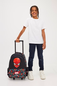 Morral con Ruedas Spiderman Smiggle 52cm - 116627