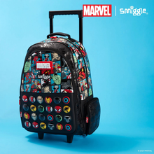Cargar imagen en el visor de la galería, Morral con Ruedas Marvel Smiggle 52cm - 116628
