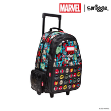 Cargar imagen en el visor de la galería, Morral con Ruedas Marvel Smiggle 52cm - 116628
