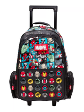 Cargar imagen en el visor de la galería, Morral con Ruedas Marvel Smiggle 52cm - 116628
