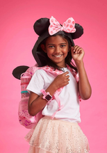 Cargar imagen en el visor de la galería, Morral Minnie Rosada Smiggle con capucha  36cm - 77050
