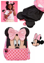 Cargar imagen en el visor de la galería, Morral Minnie Rosada Smiggle con capucha  36cm - 77050
