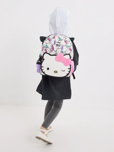 Cargar imagen en el visor de la galería, Morral Hello Kitty Smiggle con capucha  36cm - 117407
