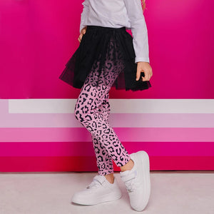 Falda Tutu Vikita con Leggins Leopardo - 114962