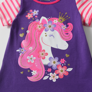 Franela Vikita Unicornio Morada - 116830