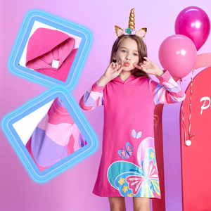 Vestido Vikita Mariposa  Con Capucha  Manga Larga - 116834