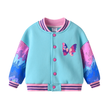 Cargar imagen en el visor de la galería, Chaqueta Vikita Mariposa Azul - 116836

