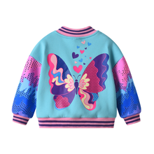 Cargar imagen en el visor de la galería, Chaqueta Vikita Mariposa Azul - 116836
